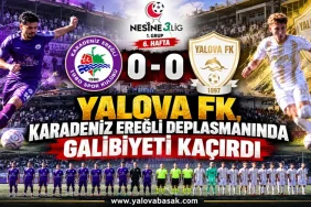 Yalova FK, Karadeniz Ereğli Deplasmanında Galibiyeti Kaçırdı: Maç 0-0 Bitti 4 Yalova FK, Karadeniz Ereğli Deplasmanında Galibiyeti Kaçırdı: Maç 0-0 Bitti
