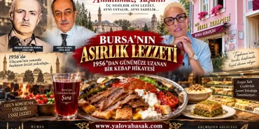 Bursa’nın 70 Yıllık Kebap Mirası: 1956’dan Bugüne Değişmeyen Lezzetin Hikâyesi 70 Bursa’nın 70 Yıllık Kebap Mirası: 1956’dan Bugüne Değişmeyen Lezzetin Hikâyesi