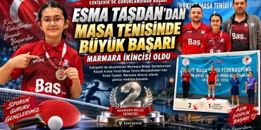 Esma Taşdan’dan Masa Tenisinde Büyük Başarı: Marmara İkincisi Oldu 11 Esma Taşdan’dan Masa Tenisinde Büyük Başarı: Marmara İkincisi Oldu
