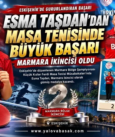 Esma Taşdan’dan Masa Tenisinde Büyük Başarı: Marmara İkincisi Oldu 3 Esma Taşdan’dan Masa Tenisinde Büyük Başarı: Marmara İkincisi Oldu