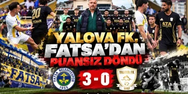 Yalova FK, Fatsa Belediyespor Deplasmanında 3-0 Mağlup Oldu 21 Yalova FK, Fatsa Belediyespor Deplasmanında 3-0 Mağlup Oldu