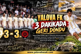 Yalova FK, 3 Dakikada Geri Döndü: Gölcükspor Karşısında Müthiş Geri Dönüş 13 Yalova FK, 3 Dakikada Geri Döndü: Gölcükspor Karşısında Müthiş Geri Dönüş