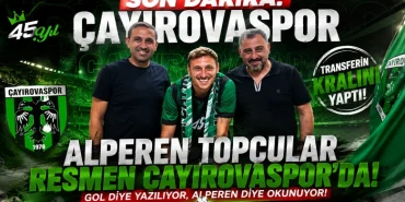 Alperen Topçular Çayırovaspor'da! Gol Kralı Forvet Resmen Yeşil-Siyahlı Formayı Giydi 62 Alperen Topçular Çayırovaspor'da! Gol Kralı Forvet Resmen Yeşil-Siyahlı Formayı Giydi