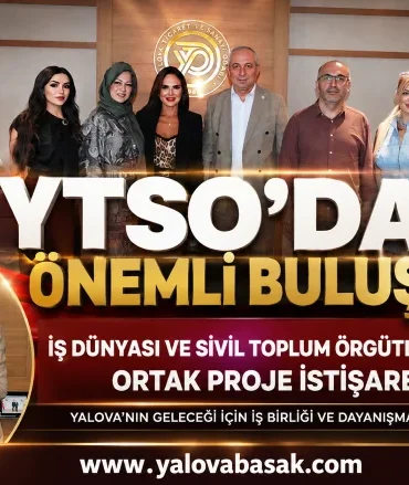 YTSO’da Güçlü İş Birliği Mesajı: Yalova’nın Geleceği İçin Ortak Projeler Masada 3 YTSO’da Güçlü İş Birliği Mesajı: Yalova’nın Geleceği İçin Ortak Projeler Masada