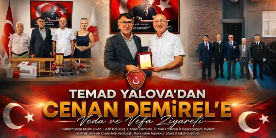 TEMAD Yalova’dan Cenan Demirel’e Anlamlı Veda: Yeni Görev Yeri Seferihisar’a Uğurlandı 14 TEMAD Yalova’dan Cenan Demirel’e Anlamlı Veda: Yeni Görev Yeri Seferihisar’a Uğurlandı