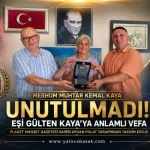 Gülten Kaya’ya Ahde Vefa Plaketi: Merhum Muhtar Kemal Kaya Unutulmadı 27 Gülten Kaya’ya Ahde Vefa Plaketi: Merhum Muhtar Kemal Kaya Unutulmadı