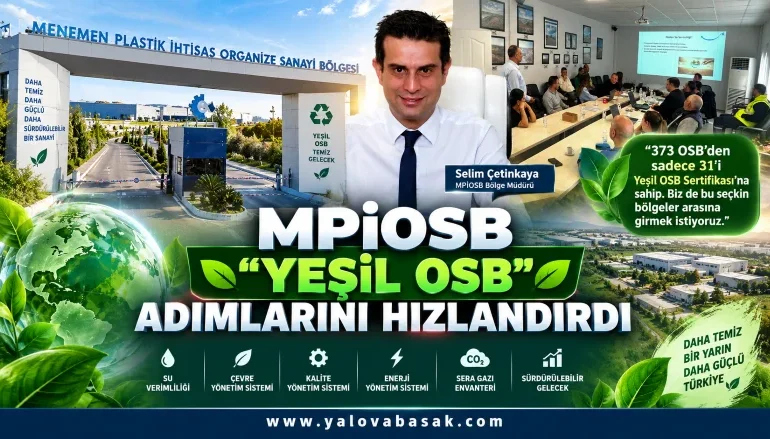 MPİOSB, “Yeşil OSB” hedefi için çalışmalarını hızlandırdı 6 MPİOSB, “Yeşil OSB” hedefi için çalışmalarını hızlandırdı