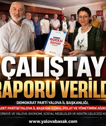 Demokrat Parti Yalova İl Başkanlığı’nda Gündem Türkiye ve Yalova: Çalıştay Raporu Takdim Edildi 5 Demokrat Parti Yalova İl Başkanlığı’nda Gündem Türkiye ve Yalova: Çalıştay Raporu Takdim Edildi
