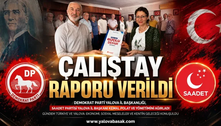 Demokrat Parti Yalova İl Başkanlığı’nda Gündem Türkiye ve Yalova: Çalıştay Raporu Takdim Edildi 1 Demokrat Parti Yalova İl Başkanlığı’nda Gündem Türkiye ve Yalova: Çalıştay Raporu Takdim Edildi