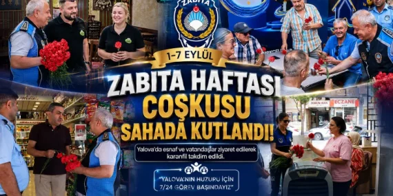 Yalova’da Zabıta Haftası’na Anlamlı Kutlama: Esnaf ve Vatandaşlara Karanfil 19 Yalova’da Zabıta Haftası’na Anlamlı Kutlama: Esnaf ve Vatandaşlara Karanfil