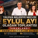 Yalova Belediye Meclisi Eylül Ayı Toplantısını Tamamladı: Kentin Geleceğine Yön Verecek Kararlar Alındı 23 Yalova Belediye Meclisi Eylül Ayı Toplantısını Tamamladı: Kentin Geleceğine Yön Verecek Kararlar Alındı