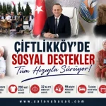 Çiftlikköy Belediyesi’nden Ağustos Ayında Binlerce Kişiye Sosyal Destek
