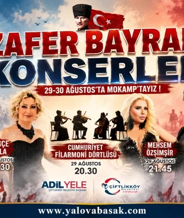 Çiftlikköy’de Zafer Bayramı Coşkusu İki Gün Sürecek