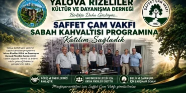 Yalova Rizeliler Derneği’nden Saffet Çam Vakfı’na Anlamlı Buluşma 94 Yalova Rizeliler Derneği’nden Saffet Çam Vakfı’na Anlamlı Buluşma