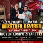 Yalova MHP’de Mustafa Deviren Mazbatasını Aldı: “Görevimizi Layıkıyla Yerine Getireceğiz”