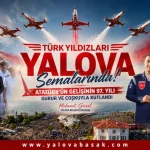 Türk Yıldızları Yalova Semalarında: Atatürk’ün Gelişinin 97. Yılı Gökyüzünde Kutlandı 23 Türk Yıldızları Yalova Semalarında: Atatürk’ün Gelişinin 97. Yılı Gökyüzünde Kutlandı
