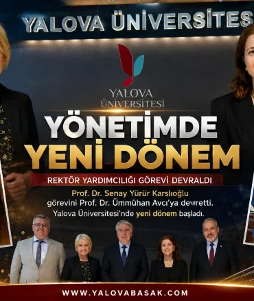 Yalova Üniversitesi’nde Rektör Yardımcılığı Görevinde Devir Teslim: Yönetimde Yeni Dönem Başladı 3 Yalova Üniversitesi’nde Rektör Yardımcılığı Görevinde Devir Teslim: Yönetimde Yeni Dönem Başladı