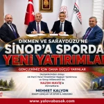 Sinop’un İlçelerine Yeni Spor Yatırımları: Dikmen ve Saraydüzü’ne Müjde 21 Sinop’un İlçelerine Yeni Spor Yatırımları: Dikmen ve Saraydüzü’ne Müjde
