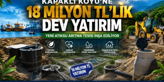 Kapaklı Köyü’nde Çevre ve Sağlık İçin 18 Milyon TL’lik Dev Yatırım