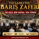 Tavşanlı’da İki Aile Arasında Barış ve Kardeşlik Buluşması