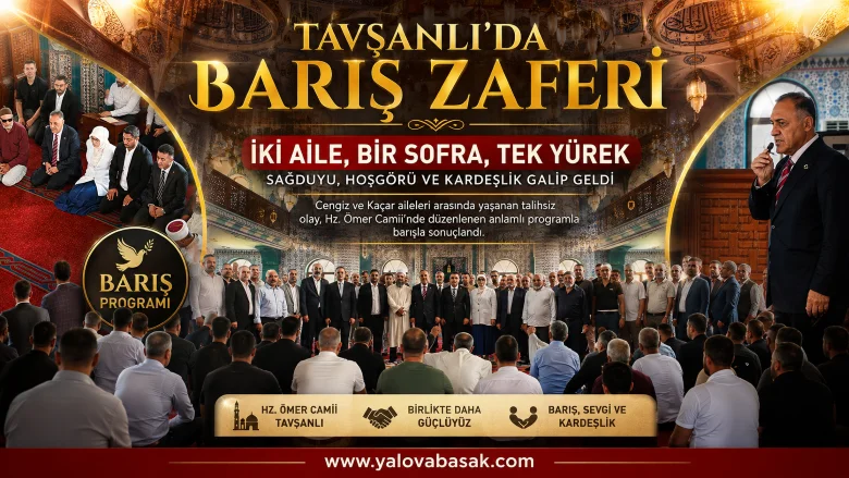 Tavşanlı’da İki Aile Arasında Barış ve Kardeşlik Buluşması
