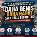 Çiftlikköy’de Öğrenciler İçin Büyük Dokunuş: Okul Bahçesi Genişletiliyor 86 Çiftlikköy’de Öğrenciler İçin Büyük Dokunuş: Okul Bahçesi Genişletiliyor