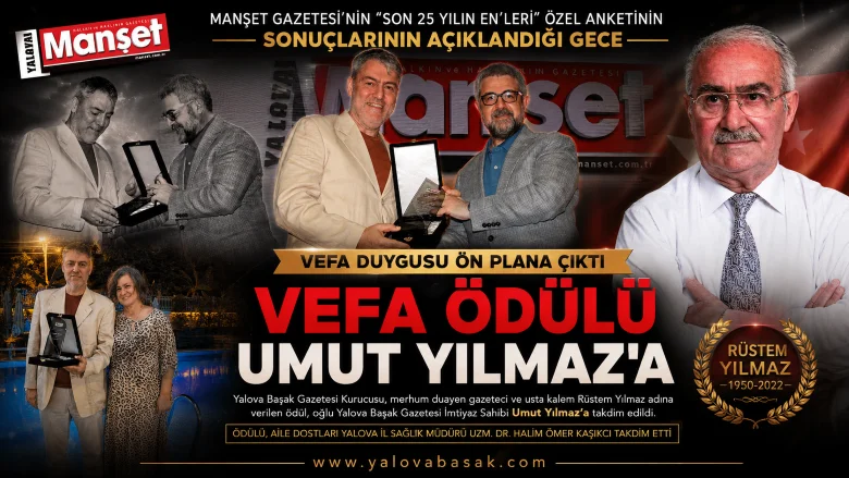 Manşet Gazetesi’nin Son 25 Yılın En’leri Gecesinde Duygu Dolu Anlar: Rüstem Yılmaz’ın Ödülü Oğluna Takdim Edildi 17 Manşet Gazetesi’nin Son 25 Yılın En’leri Gecesinde Duygu Dolu Anlar: Rüstem Yılmaz’ın Ödülü Oğluna Takdim Edildi
