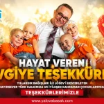 LÖSEV’den Denetim Raporu Sonrası Güven Mesajı: “Biz Hayat Kurtarıyoruz” 37 LÖSEV’den Denetim Raporu Sonrası Güven Mesajı: “Biz Hayat Kurtarıyoruz”