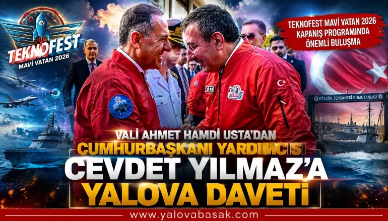 Vali Ahmet Hamdi Usta’dan Cumhurbaşkanı Yardımcısı Cevdet Yılmaz’a Yalova Daveti 1 Vali Ahmet Hamdi Usta’dan Cumhurbaşkanı Yardımcısı Cevdet Yılmaz’a Yalova Daveti