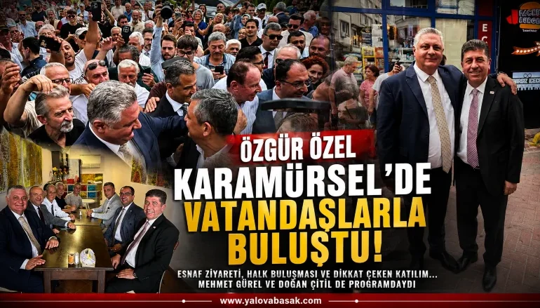 Özgür Özel Karamürsel’de Esnaf ve Vatandaşlarla Buluştu 1 Özgür Özel Karamürsel’de Esnaf ve Vatandaşlarla Buluştu