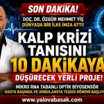 Kalp Krizi Tanısını 10 Dakikaya Düşürecek Yerli Proje! Dünyada Bir İlk Olacak MikroRNA Tabanlı Biyosensör Geliştirildi 79 Kalp Krizi Tanısını 10 Dakikaya Düşürecek Yerli Proje! Dünyada Bir İlk Olacak MikroRNA Tabanlı Biyosensör Geliştirildi