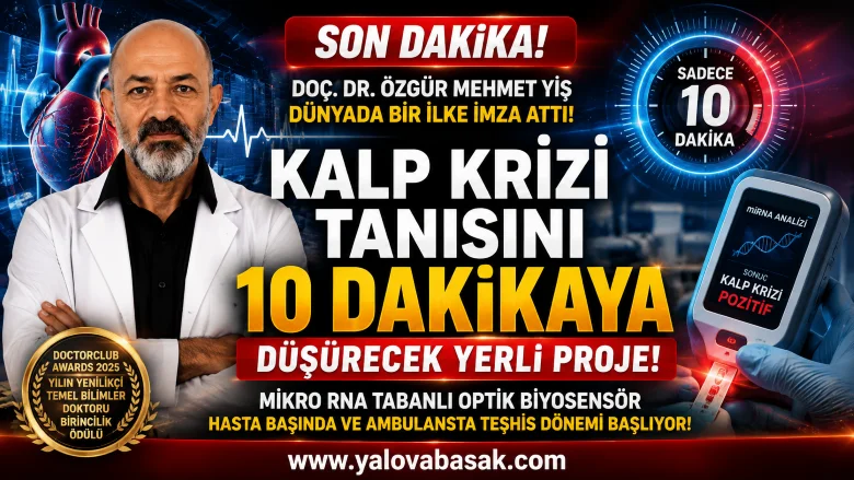 Kalp Krizi Tanısını 10 Dakikaya Düşürecek Yerli Proje! Dünyada Bir İlk Olacak MikroRNA Tabanlı Biyosensör Geliştirildi
