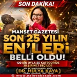 Yalova'da 120 Bin Oylu Dev Anket Sonuçlandı: Son 25 Yılın En Başarılı Valisi Dr. Hülya Kaya Seçildi
