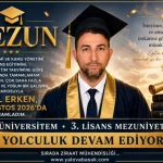 Bir Yılda Büyük Başarı: Ersin Tanrıkulu 6. Üniversitesini, 3. Lisans Diplomasını Aldı 21 Bir Yılda Büyük Başarı: Ersin Tanrıkulu 6. Üniversitesini, 3. Lisans Diplomasını Aldı