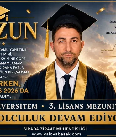 Bir Yılda Büyük Başarı: Ersin Tanrıkulu 6. Üniversitesini, 3. Lisans Diplomasını Aldı