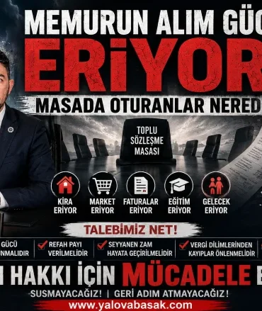 Hür-SEN Yalova’dan Memur Maaşları Tepkisi: “Enflasyon Farkı Zam Değildir!” 10 Hür-SEN Yalova’dan Memur Maaşları Tepkisi: “Enflasyon Farkı Zam Değildir!”