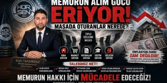 Hür-SEN Yalova’dan Memur Maaşları Tepkisi: “Enflasyon Farkı Zam Değildir!” 22 Hür-SEN Yalova’dan Memur Maaşları Tepkisi: “Enflasyon Farkı Zam Değildir!”