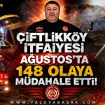 Çiftlikköy İtfaiyesi Ağustos’ta 148 Olaya Müdahale Etti 22 Çiftlikköy İtfaiyesi Ağustos’ta 148 Olaya Müdahale Etti