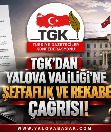 TGK’dan Yalova Valiliği’ne Kamu Alımları Çağrısı: “Şeffaflık ve Rekabet Güçlendirilmeli” 5 TGK’dan Yalova Valiliği’ne Kamu Alımları Çağrısı: “Şeffaflık ve Rekabet Güçlendirilmeli”