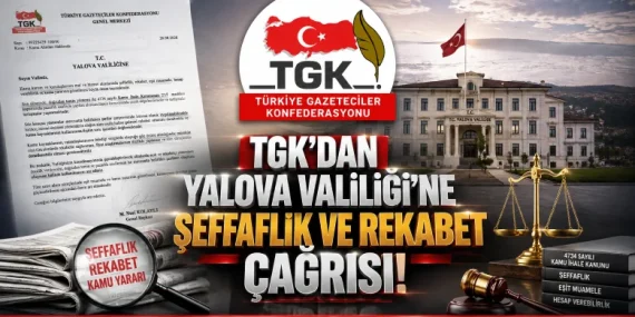 TGK’dan Yalova Valiliği’ne Kamu Alımları Çağrısı: “Şeffaflık ve Rekabet Güçlendirilmeli” 10 TGK’dan Yalova Valiliği’ne Kamu Alımları Çağrısı: “Şeffaflık ve Rekabet Güçlendirilmeli”