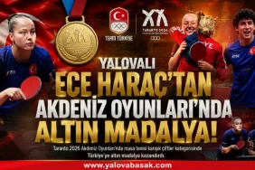 Yalova’nın Gururu Ece Haraç, Akdeniz Oyunları’nda Türkiye’ye Altın Madalya Kazandırdı! 2 Yalova’nın Gururu Ece Haraç, Akdeniz Oyunları’nda Türkiye’ye Altın Madalya Kazandırdı!