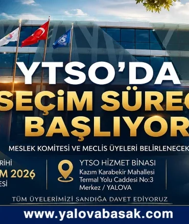 YTSO’da Seçim Süreci Başlıyor: Meslek Komitesi ve Meclis Üyeleri 17 Ekim’de Belirlenecek 4 YTSO’da Seçim Süreci Başlıyor: Meslek Komitesi ve Meclis Üyeleri 17 Ekim’de Belirlenecek