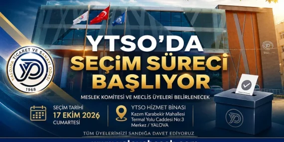 YTSO’da Seçim Süreci Başlıyor: Meslek Komitesi ve Meclis Üyeleri 17 Ekim’de Belirlenecek 12 YTSO’da Seçim Süreci Başlıyor: Meslek Komitesi ve Meclis Üyeleri 17 Ekim’de Belirlenecek