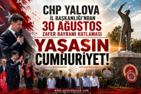 CHP Yalova’dan 30 Ağustos mesajı: “Yaşasın Cumhuriyet” 41 CHP Yalova’dan 30 Ağustos mesajı: “Yaşasın Cumhuriyet”