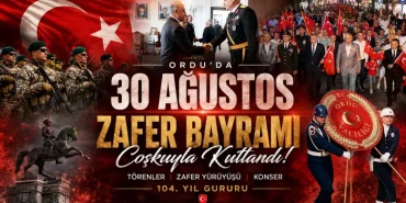 Ordu’da 30 Ağustos Zafer Bayramı’nın 104. Yılı Coşkuyla Kutlandı: Zafer Yürüyüşü ve Konserle Taçlandı 70 Ordu’da 30 Ağustos Zafer Bayramı’nın 104. Yılı Coşkuyla Kutlandı: Zafer Yürüyüşü ve Konserle Taçlandı