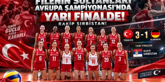 FİLENİN SULTANLARI AVRUPA ŞAMPİYONASI’NDA YARI FİNALDE: RAKİP SIRBİSTAN!