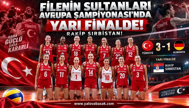 FİLENİN SULTANLARI AVRUPA ŞAMPİYONASI’NDA YARI FİNALDE: RAKİP SIRBİSTAN! 1 FİLENİN SULTANLARI AVRUPA ŞAMPİYONASI’NDA YARI FİNALDE: RAKİP SIRBİSTAN!
