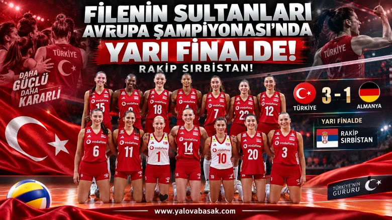 FİLENİN SULTANLARI AVRUPA ŞAMPİYONASI’NDA YARI FİNALDE: RAKİP SIRBİSTAN!