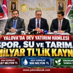 Yalova’da 1 Milyar TL’lik Yatırım Hamlesi: Spor, Su ve Tarıma Büyük Kaynak 21 Yalova’da 1 Milyar TL’lik Yatırım Hamlesi: Spor, Su ve Tarıma Büyük Kaynak
