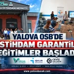 Yalova OSB’de istihdam garantili CNC eğitimi başladı 22 Yalova OSB’de istihdam garantili CNC eğitimi başladı